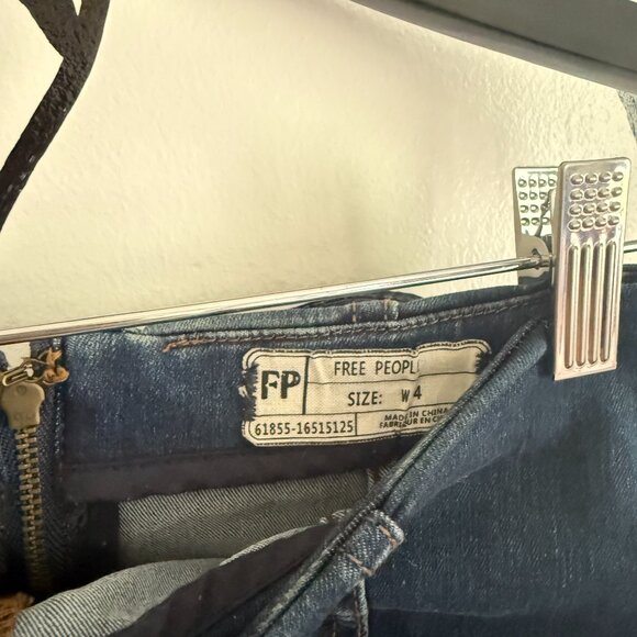 Free People Modern Femme Denim Mini Skirt - Picture 4 of 4